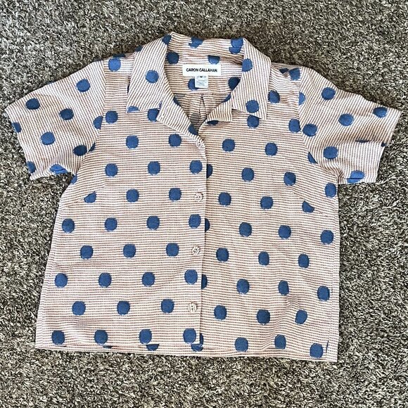 Caron Callahan Johanson Shirt Coast Clip Dot - Picture 2 of 6